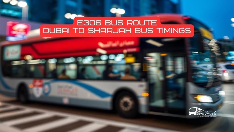 Dubai to Sharjah Bus Timings