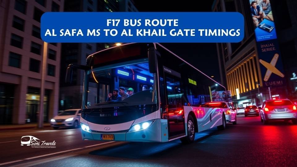 Al Safa MS to Al Khail Gate Timings