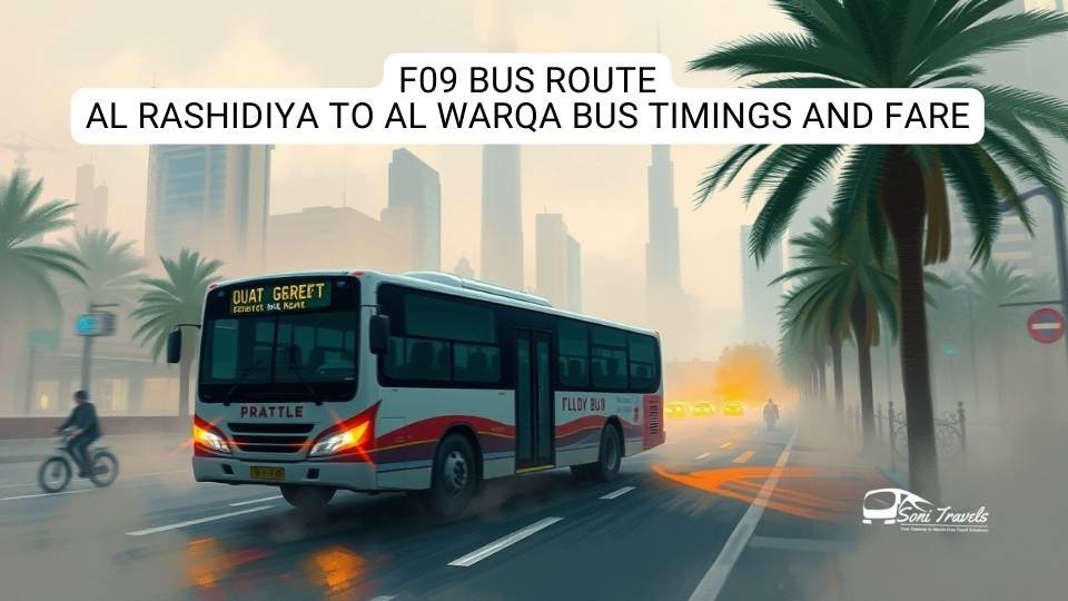 Al Rashidiya to Al Warqa Timings