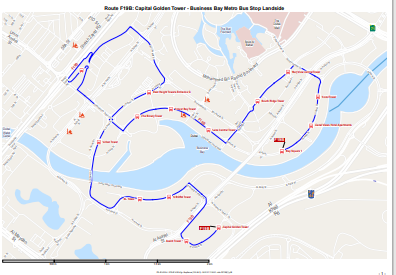 F10 Bus Map & Stops